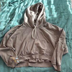 Gap vintage crop hoodie XL